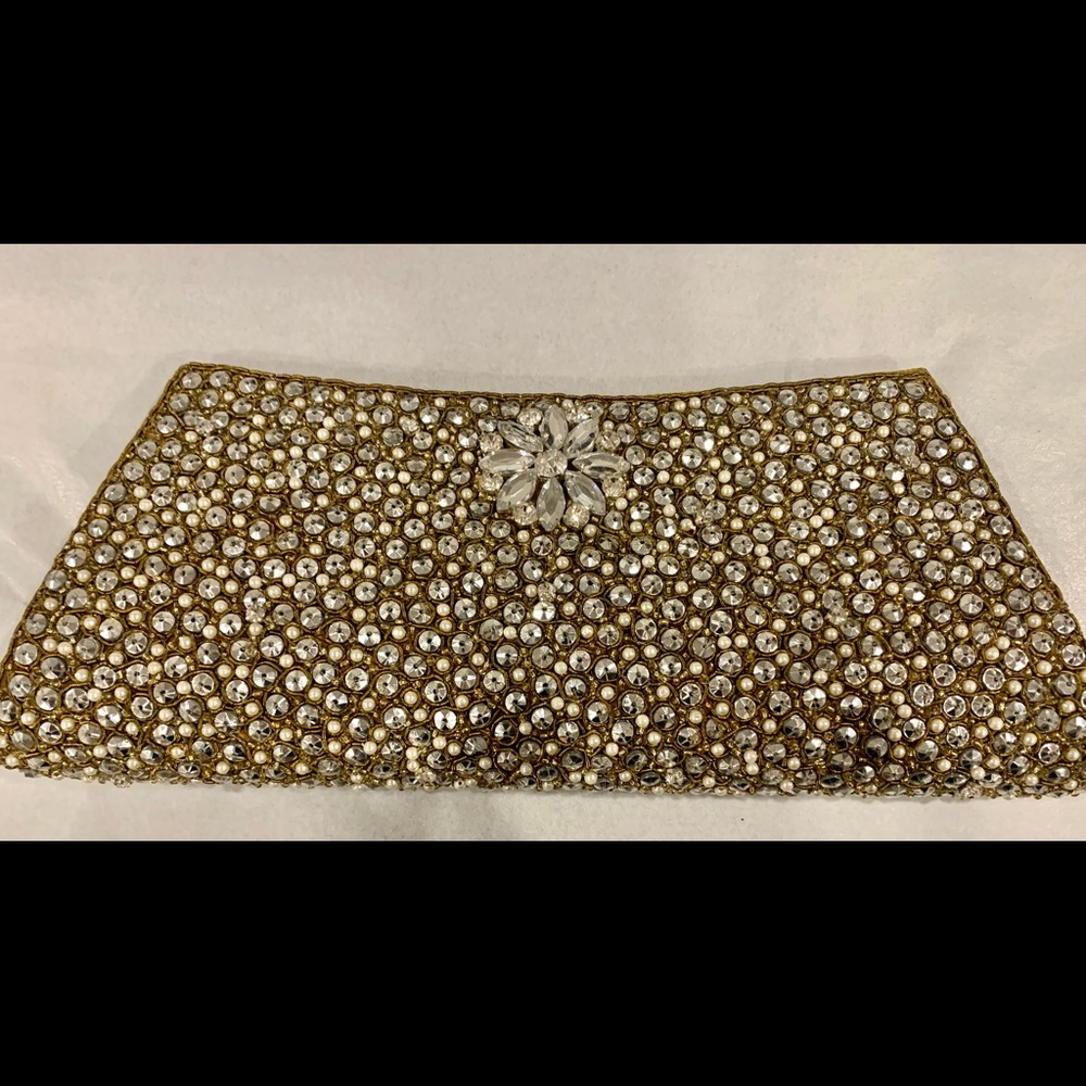 Clutch- Hand beaded